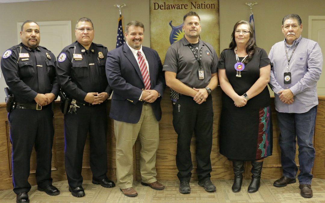 Memorandum of Agreement Signed between Delaware Nation and Bureau of Indian Affairs