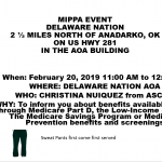 Delaware Nation MIPPA Event