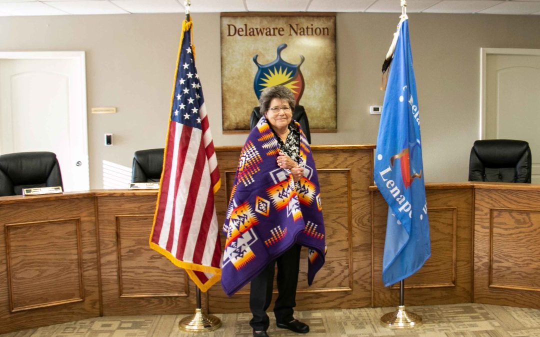 Delaware Nation Welcomes New Treasurer During Swearing-In Ceremony