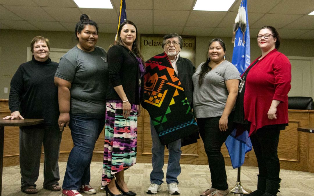 Delaware Nation Welcomes New Executive Committee Person During Swearing-In Ceremony