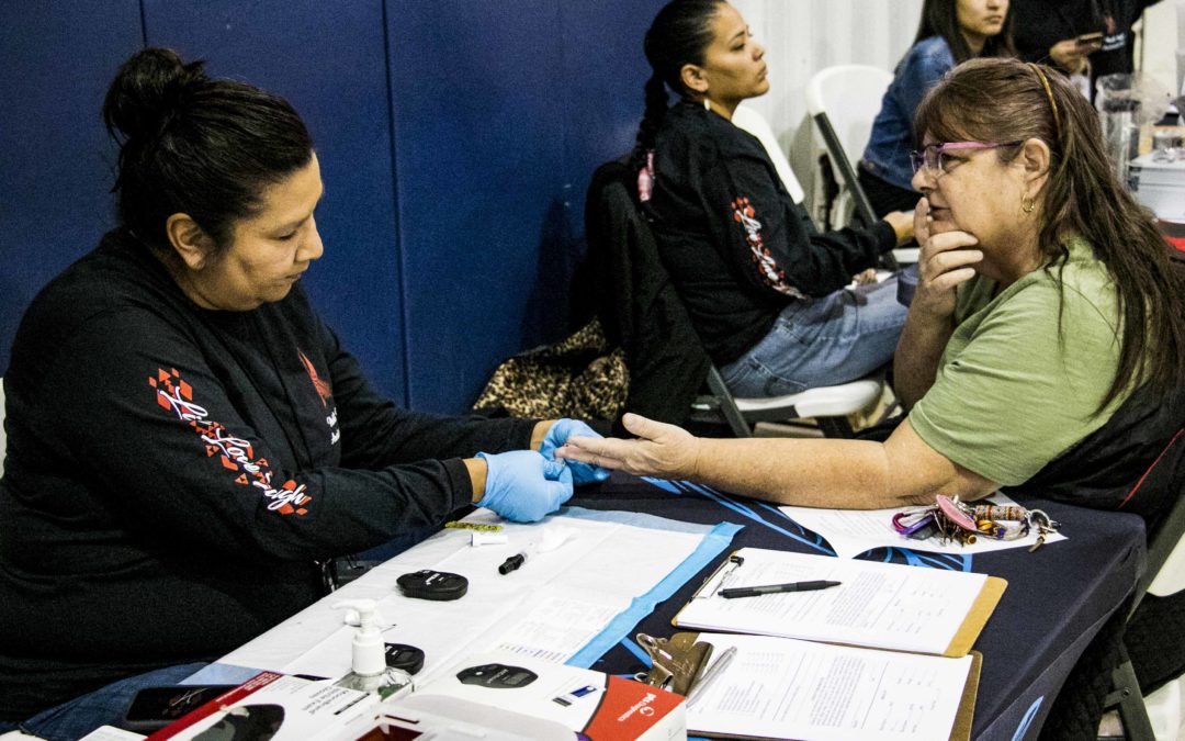 Tribal Affiliated Health Programs Brought Good Health And Lifestyle Tips At Heart Health Fair