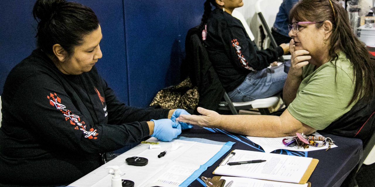Tribal Affiliated Health Programs Brought Good Health And Lifestyle Tips At Heart Health Fair