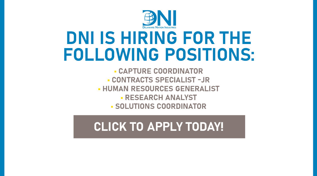 Delaware Nation Industries (DNI) Is Seeking Applicants