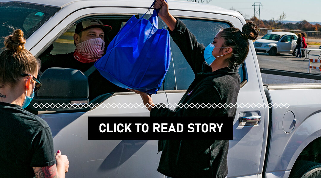 Ham & Food Bag Giveaway Yields Great Success In Local Community