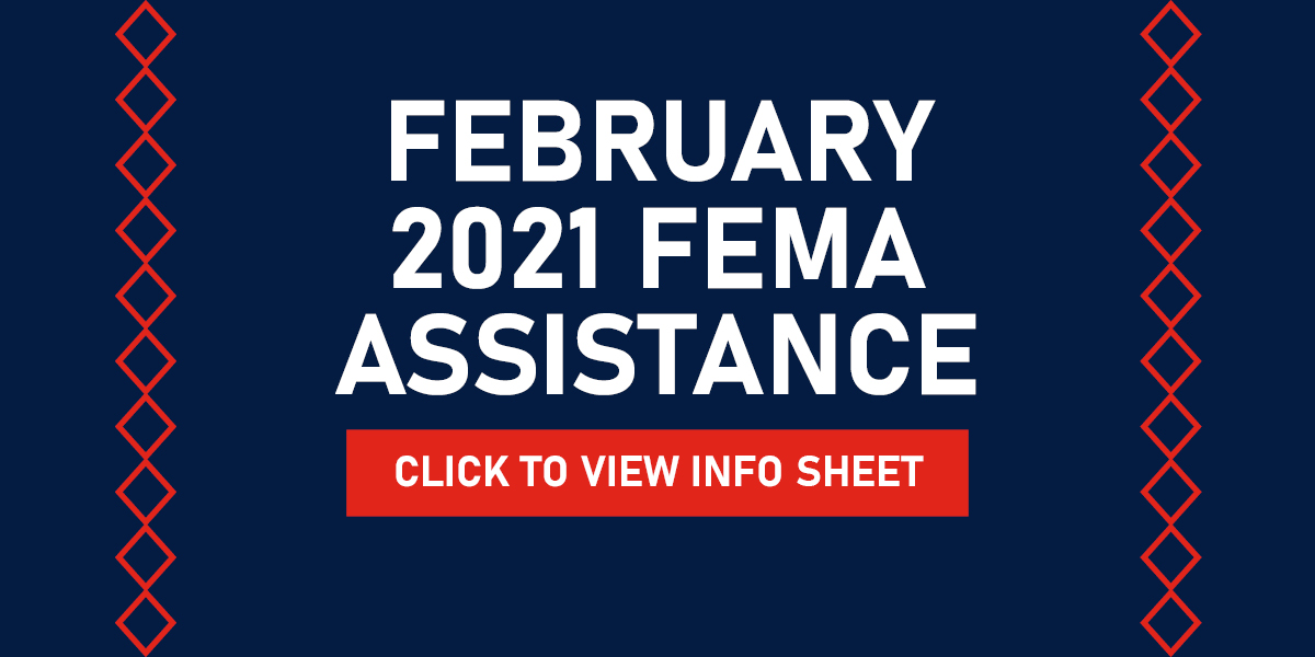 Winter Storm February 2021 FEMA Assistance Information - Delaware Nation Winter Storm February 2021 FEMA Assistance Information - Delaware Nation