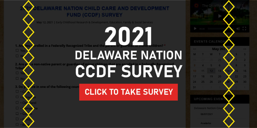 CCDF Survey Statement Cover | Delaware Nation