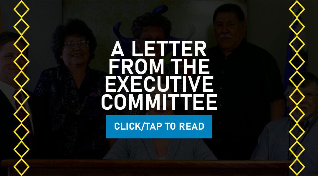 A Letter From The Executive Committee