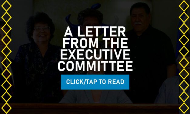 A Letter From The Executive Committee