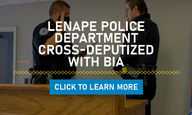 Lenape Police Department Cross-Deputized With BIA