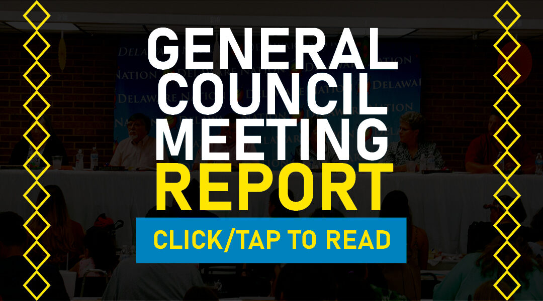 2021 General Council Meeting Report