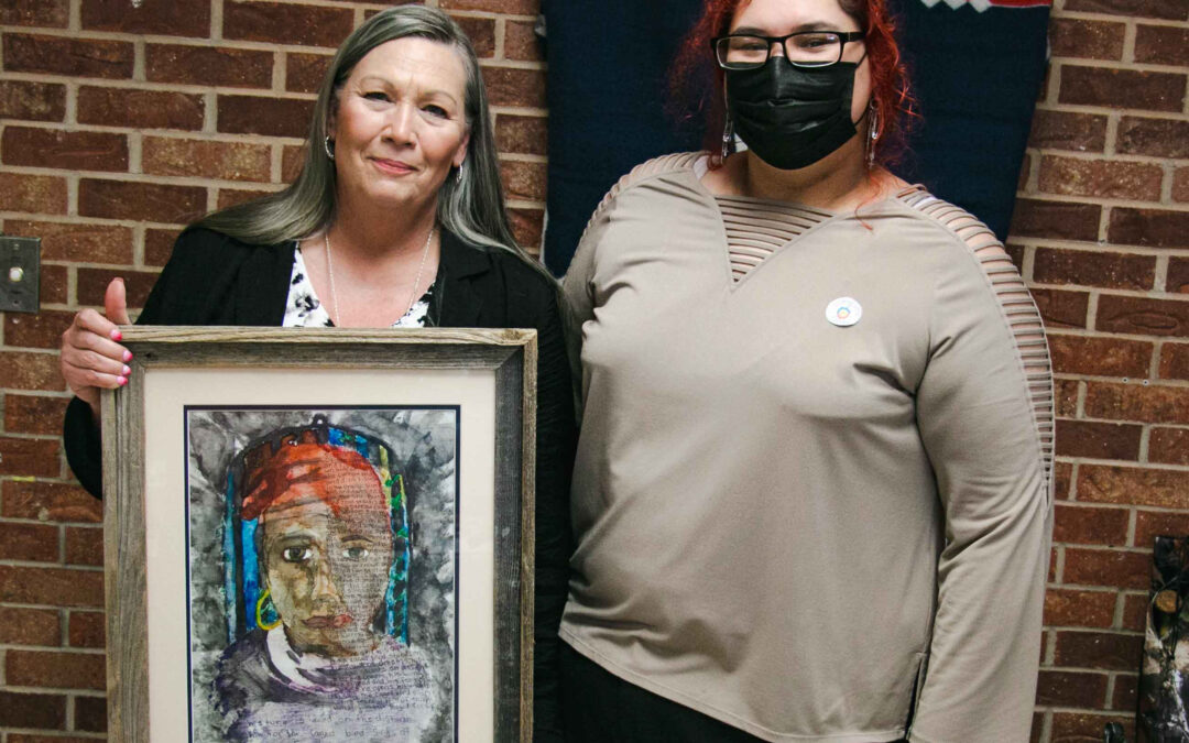 Delaware Nation Receives Congressional Art Competition Winning Painting From Tribal Citizen