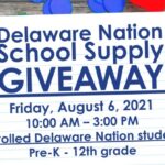 Delaware Nation School Supply Giveaway
