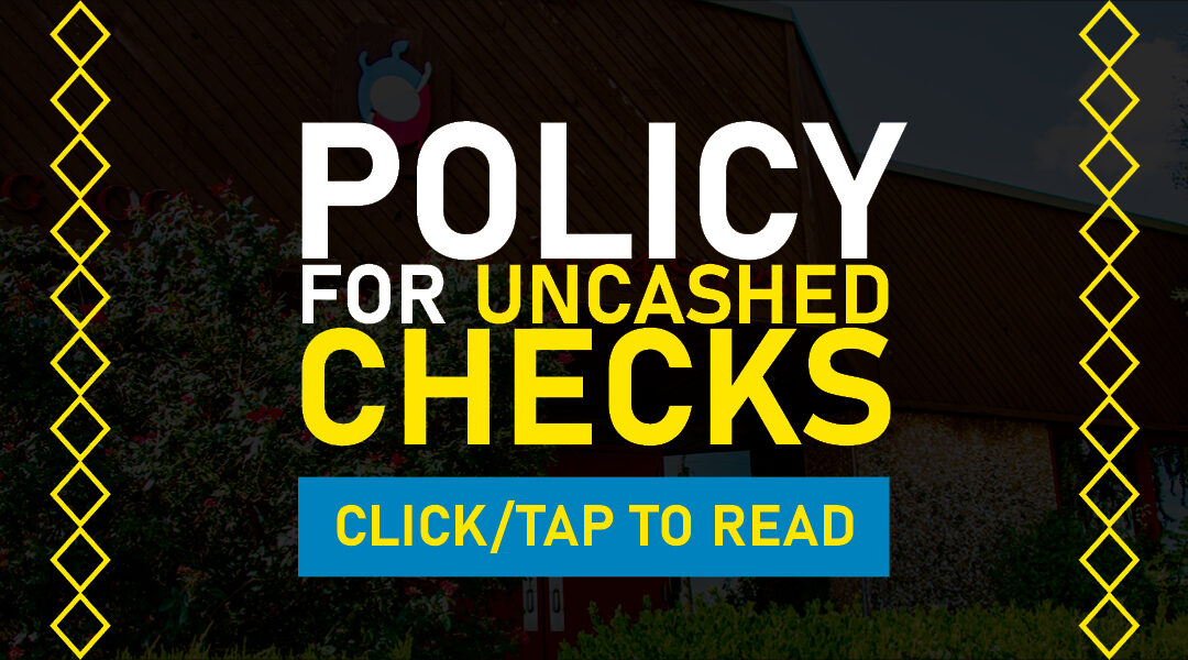 Delaware Nation Policy for Uncashed Checks