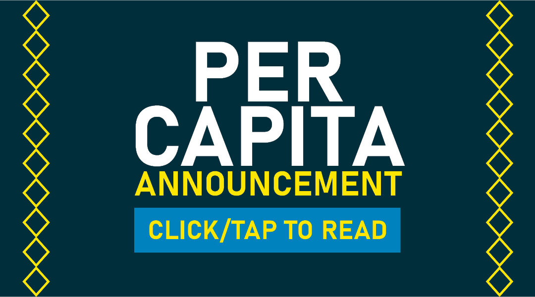 Per Capita Announcement
