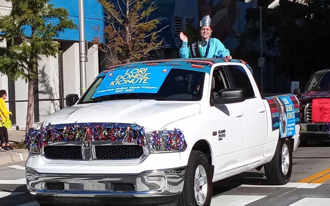 Tribal Princess Lori Kionute Attends Red Earth 2021 To Represent Delaware Nation