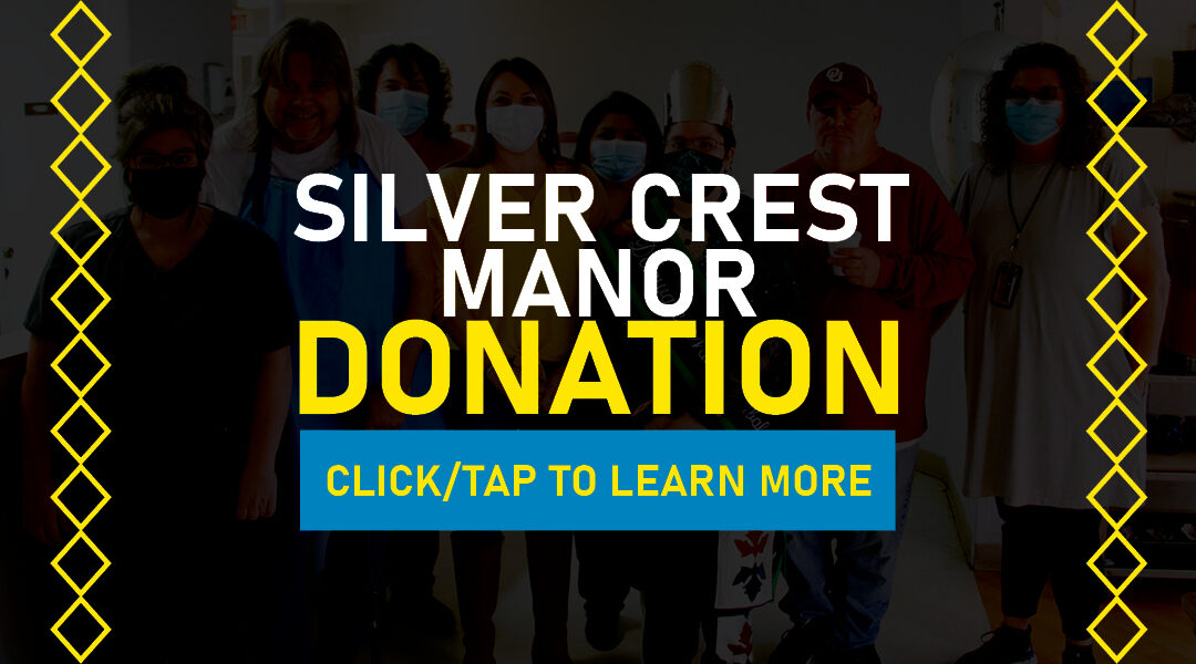 Silver Crest Manor Received Donation To Patients For The Holidays From Delaware Nation