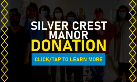 Silver Crest Manor Received Donation To Patients For The Holidays From Delaware Nation