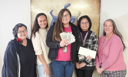 The University of Oklahoma Center for American Indian Health Research (CAIHR) Donates Towards Lenape Gardens