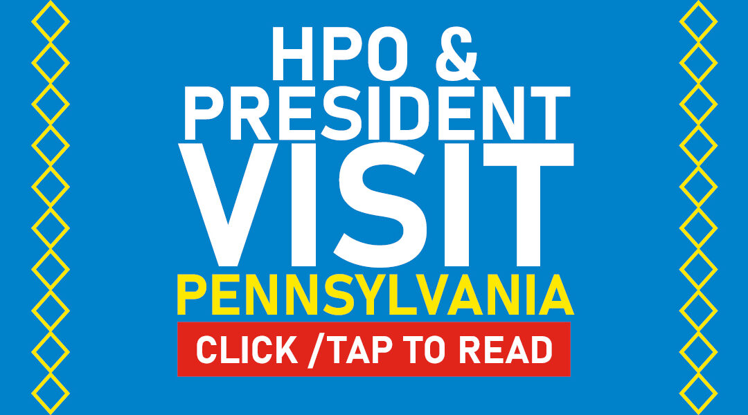 Historic Preservation Office & President Visit Pennsylvania