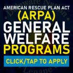 American Rescue Plan Act (ARPA) General Welfare Assistance Programs Available