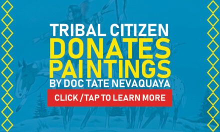 Tribal Citizen Donates Paintings By Doc Tate Nevaquaya