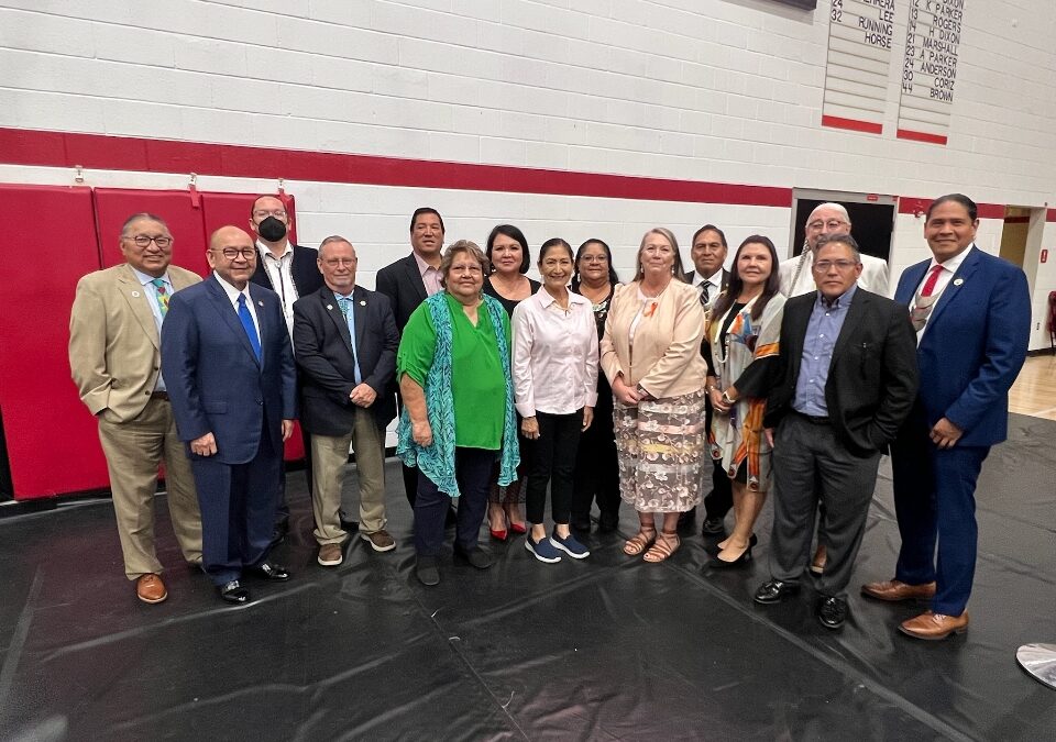 President Deborah Dotson Attends Road to Healing tour At Riverside Indian School