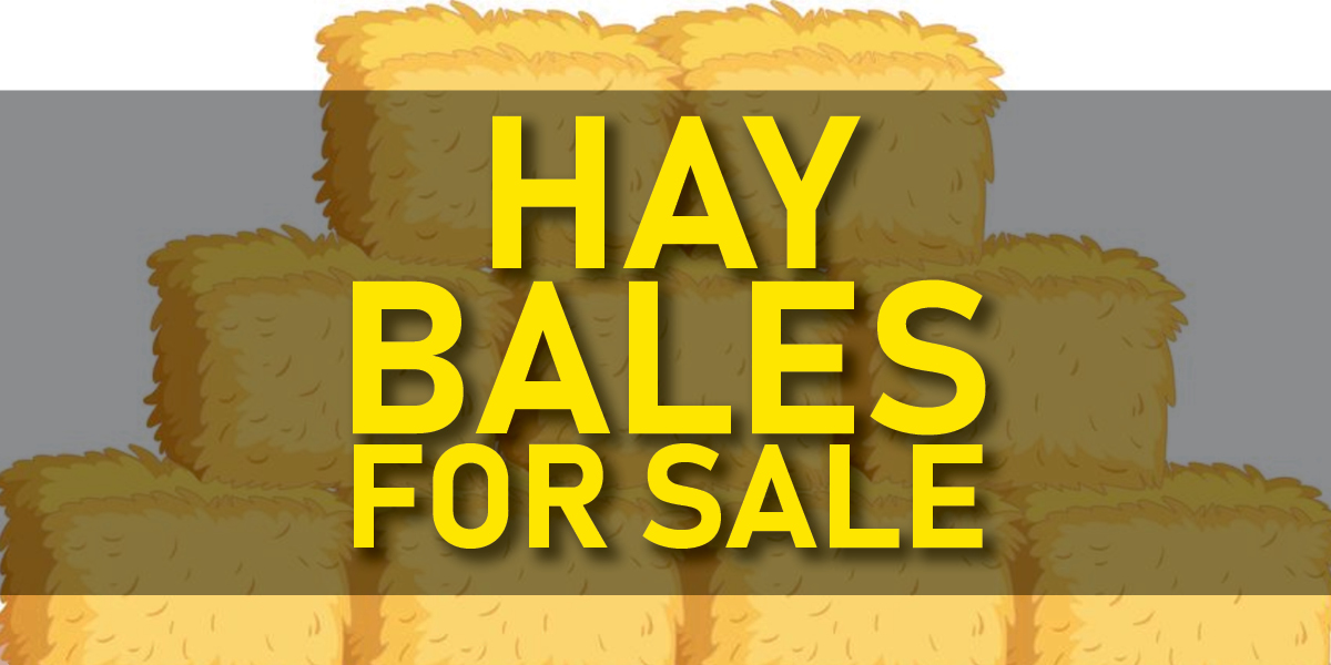 Delaware Nation Facilities Department Has *Straw* Bales For Sale