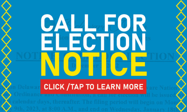 NOTICE: CALL FOR ELECTION
