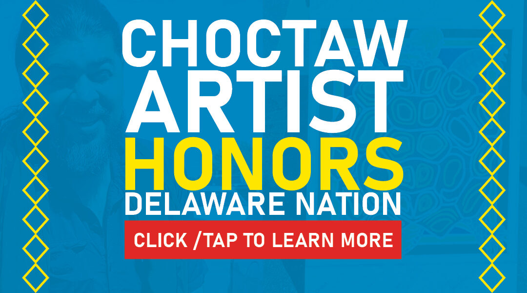 Executive Committee Autograph Honorary Artwork By Choctaw Nation Artist DG Smalling