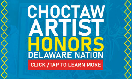 Choctaw Artist Honors Delaware Nation Once Again