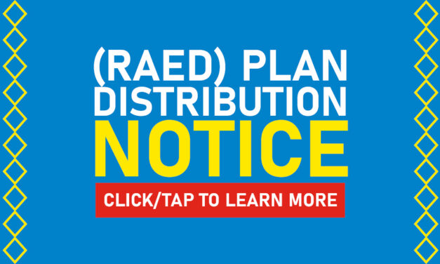 2023 RAED Plan Distribution NOTICE