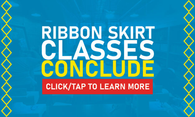 Ribbon Skirt Making Classes Conclude
