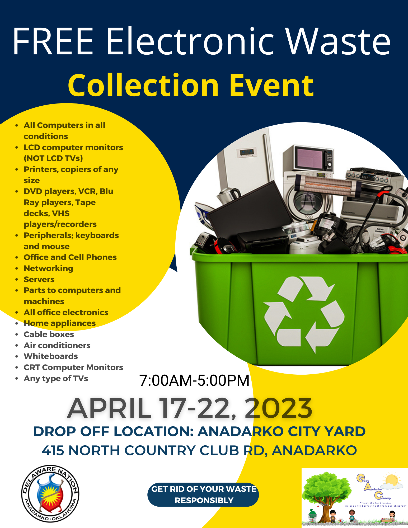 Free Electronic Waste Collection Event