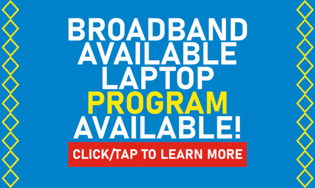 Broadband Available Laptop Application Available Now!