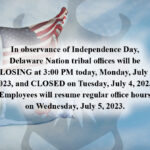 CLOSING at 3:00 PM In Observance of Independence Day