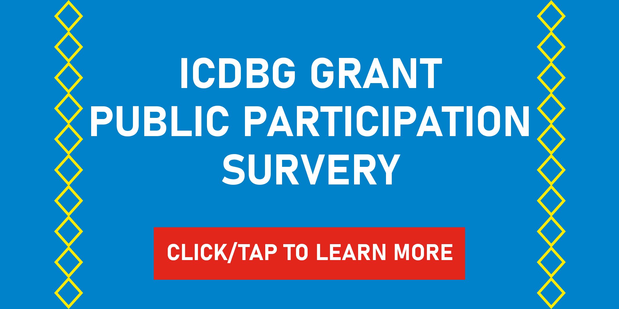 ICDBG Grant Public Participation Survey