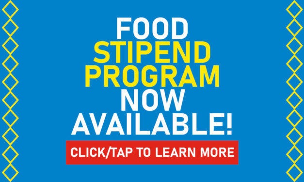 General Welfare Program: 2024 Food Stipend