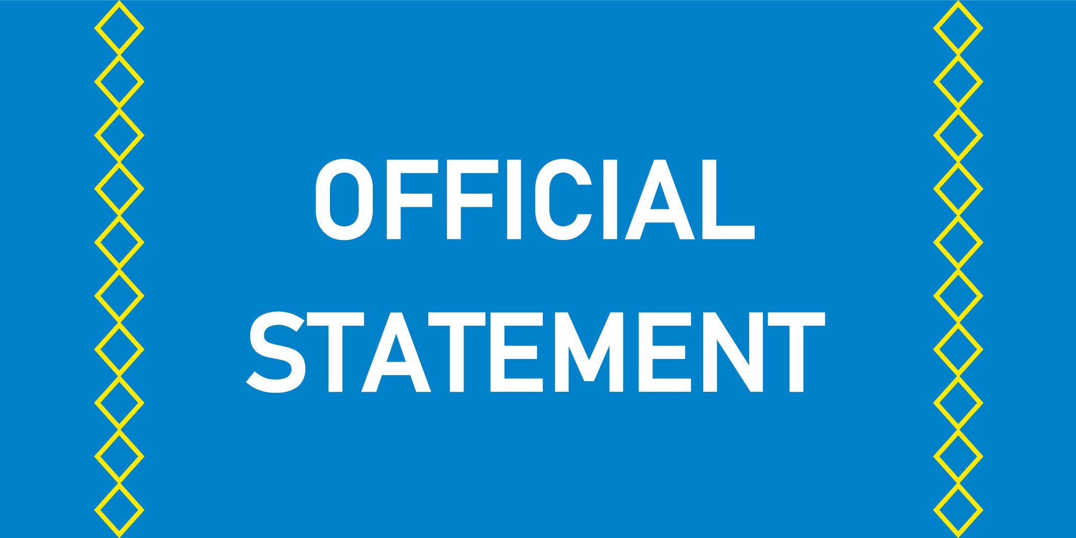 Official Statement regarding RAED